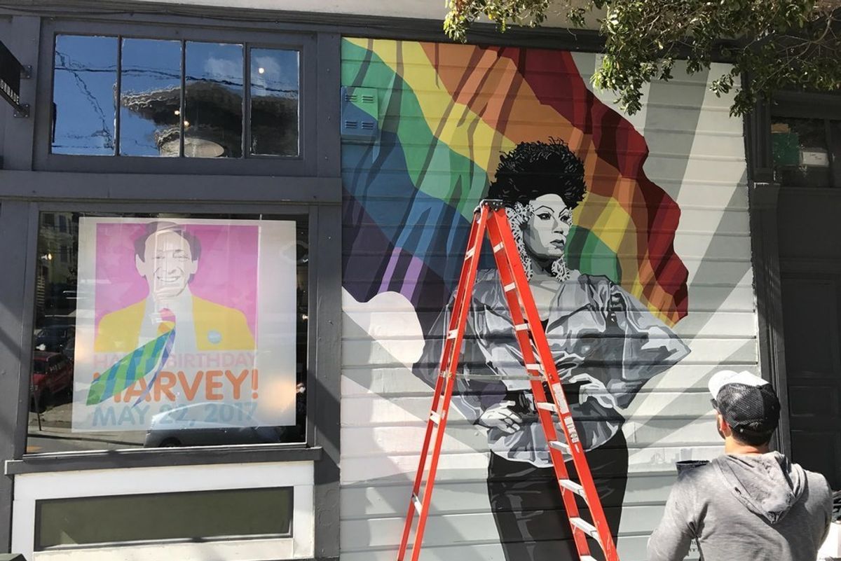The Fab Juanita More! Kicks off Pride Month With 3 New Murals in SF