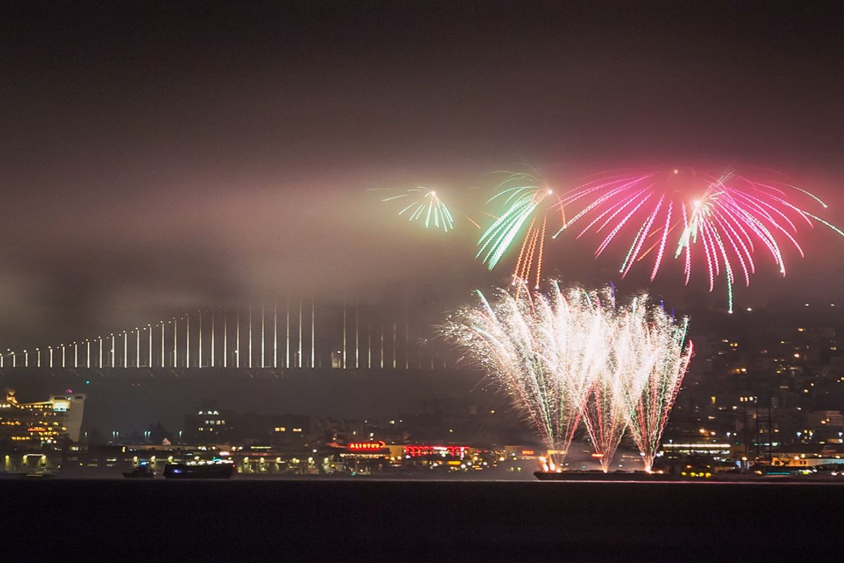 10 Instagram-Worthy Moments of July 4th Fireworks in the Bay Area