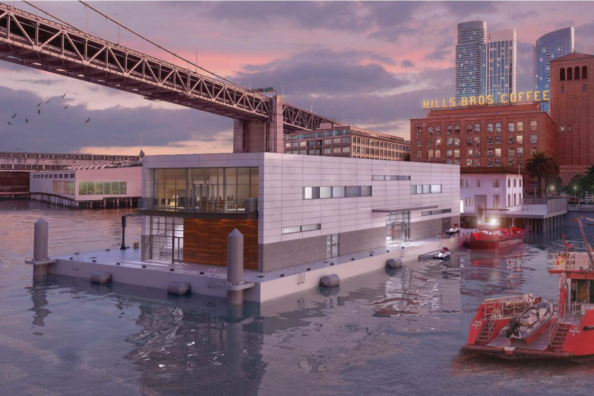 Floating firehouse of the future planned for SF's Embarcadero