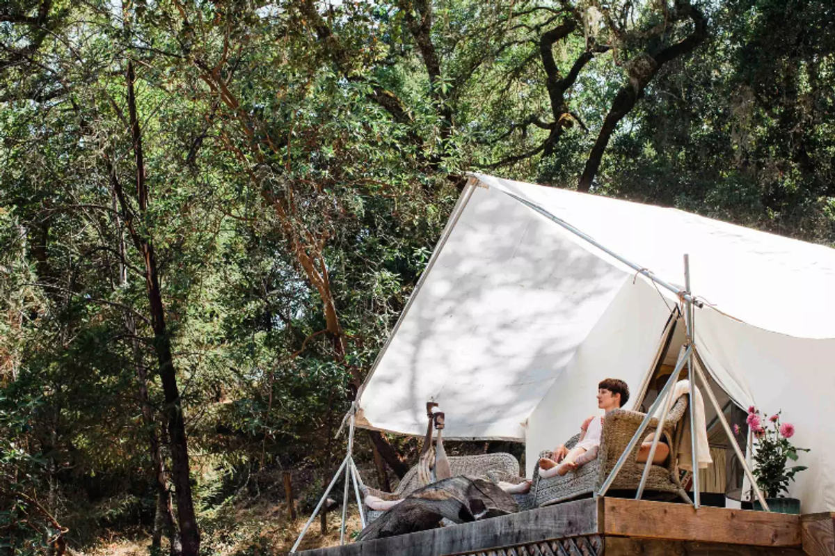 Support Wine Country Communities by Glamping and Uncorking