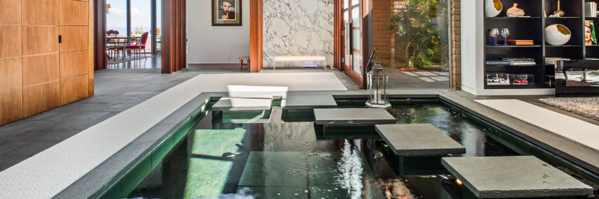 Modern Sausalito home with a koi pond and wine cellar asks $6.5 million