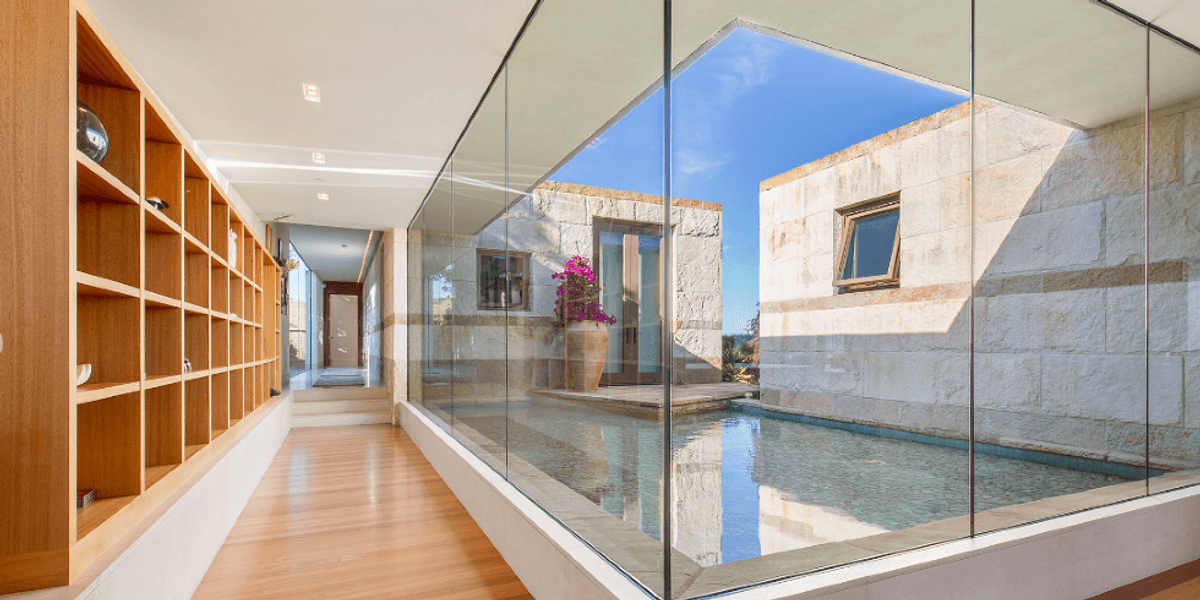 Modern Tiburon home with infinity pool, koi pond, and wine cellar asks ...