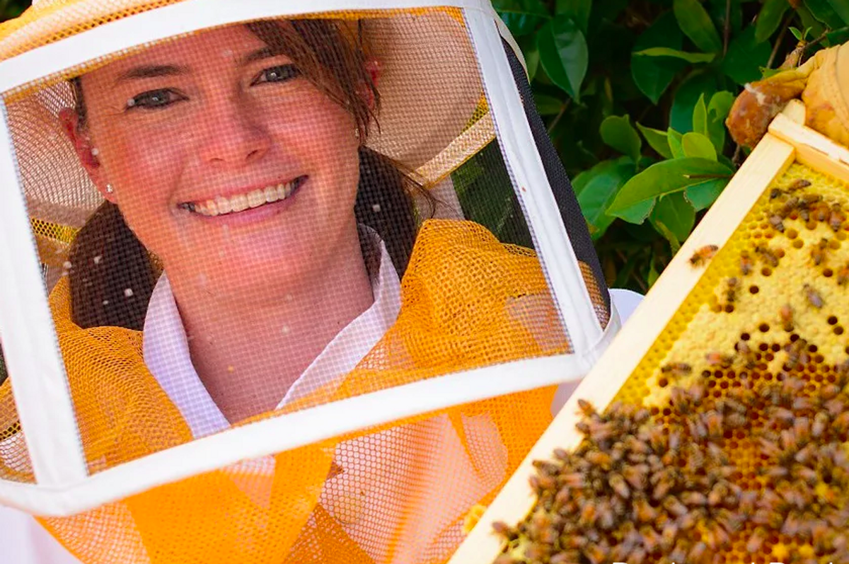 Former DreamWorks animator Kendal Sager finds her buzz as a master beekeeper