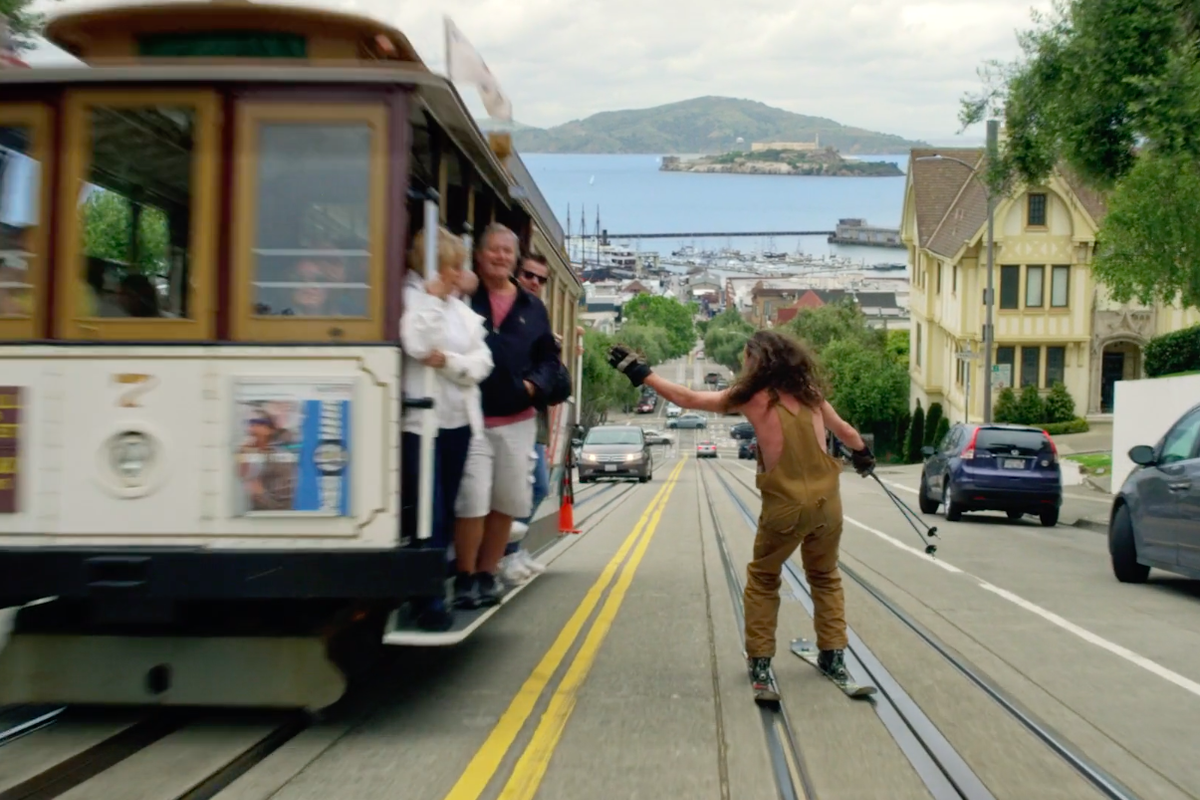 Skier bombs down San Francisco slopes in new mockumentary 'The Kook' + more topics to discuss over brunch