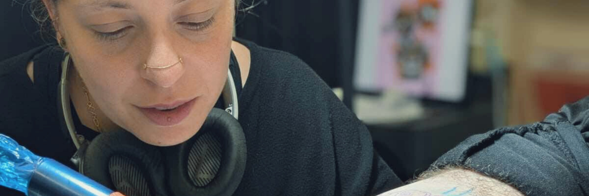 Discover the unique mangala tattoo artistry of Mimi-Sama.