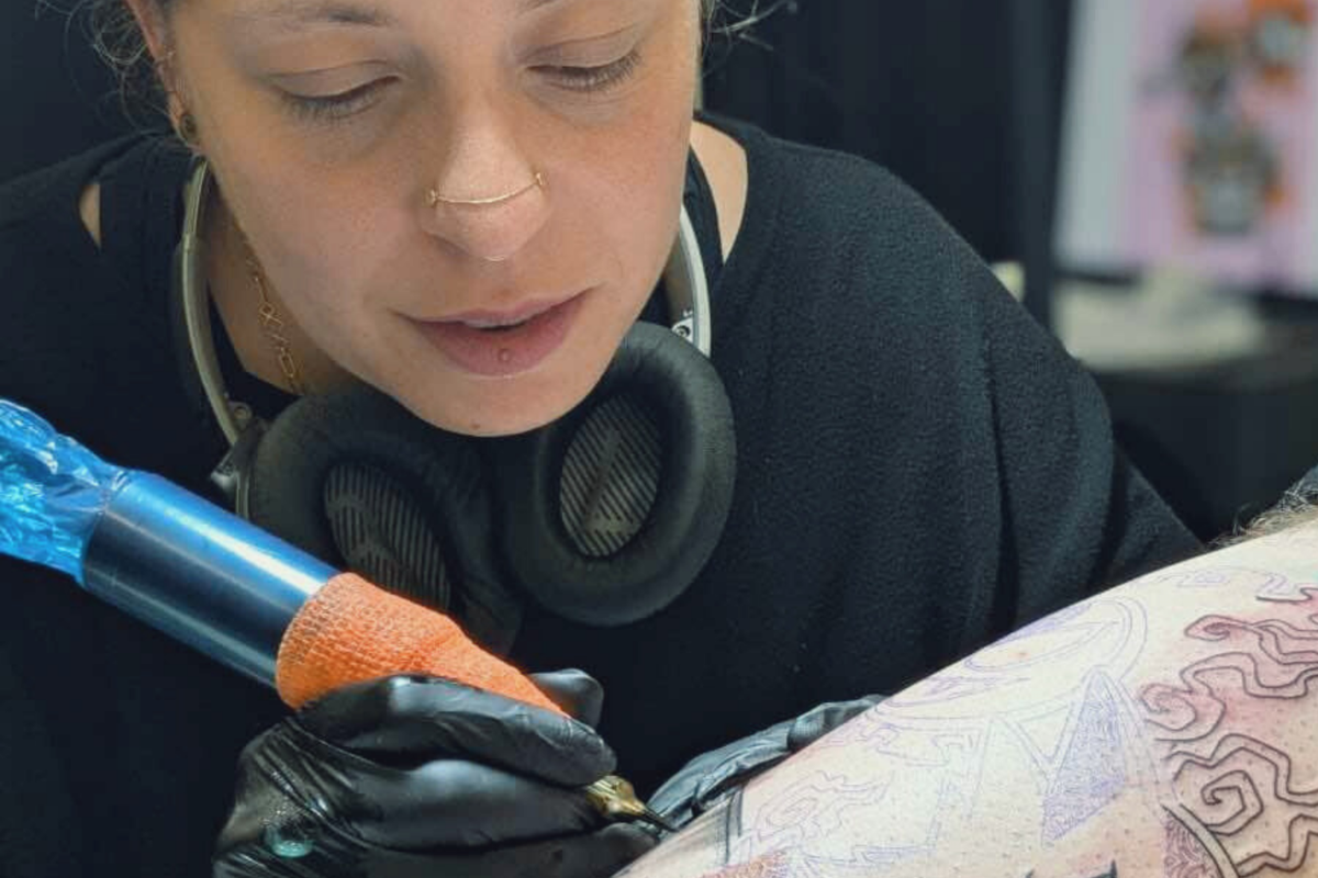 Discover the unique mangala tattoo artistry of Mimi-Sama.