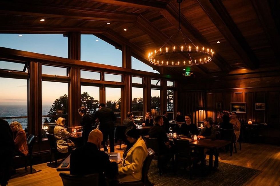 Ocean view restaurant