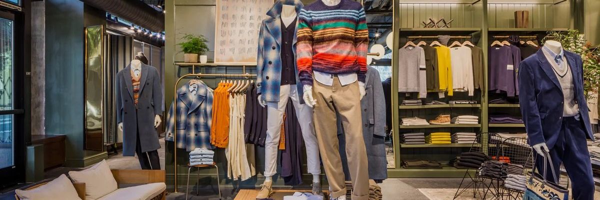 stylish men's clothing store