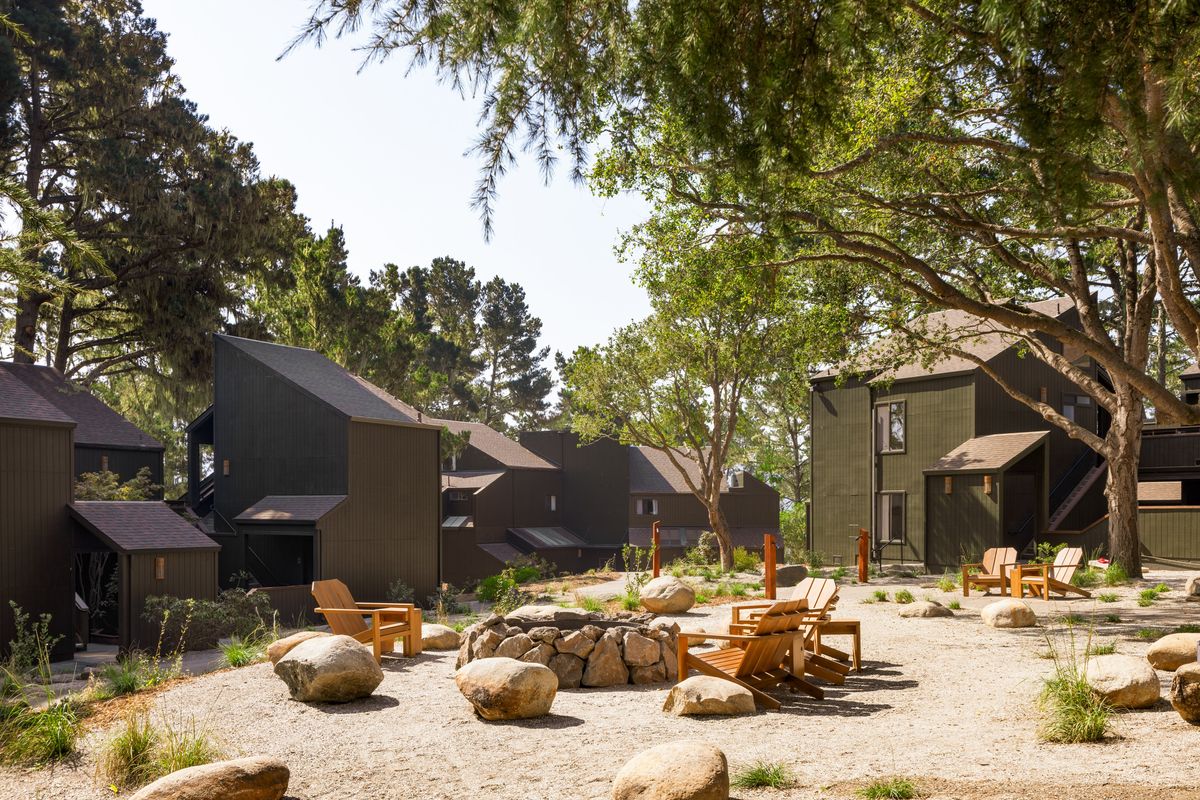 Despite its dark history, the lovely Lodge at Marconi is a bright new spot on Tomales Bay