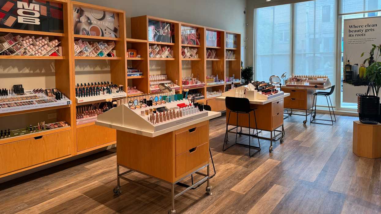 the interior of a beauty and skincare shop in san francisco