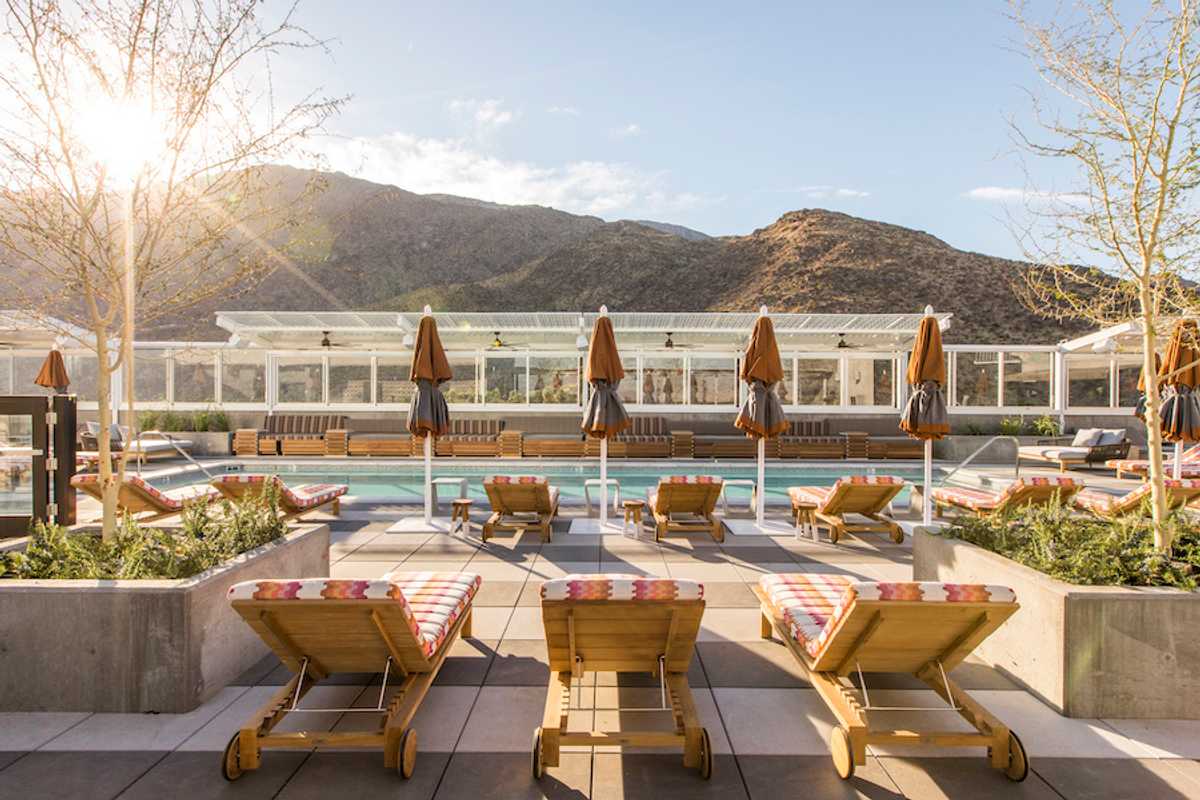 Escape the fog at Palm Springs' hottest desert oasis