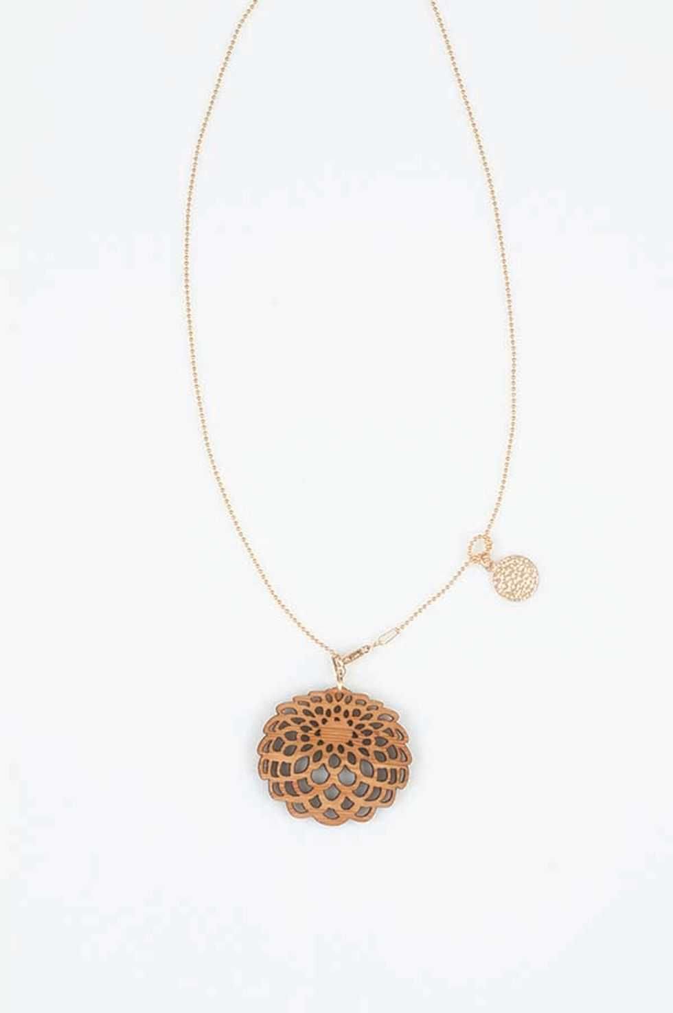 \u200bBamboo Dahlia Necklace